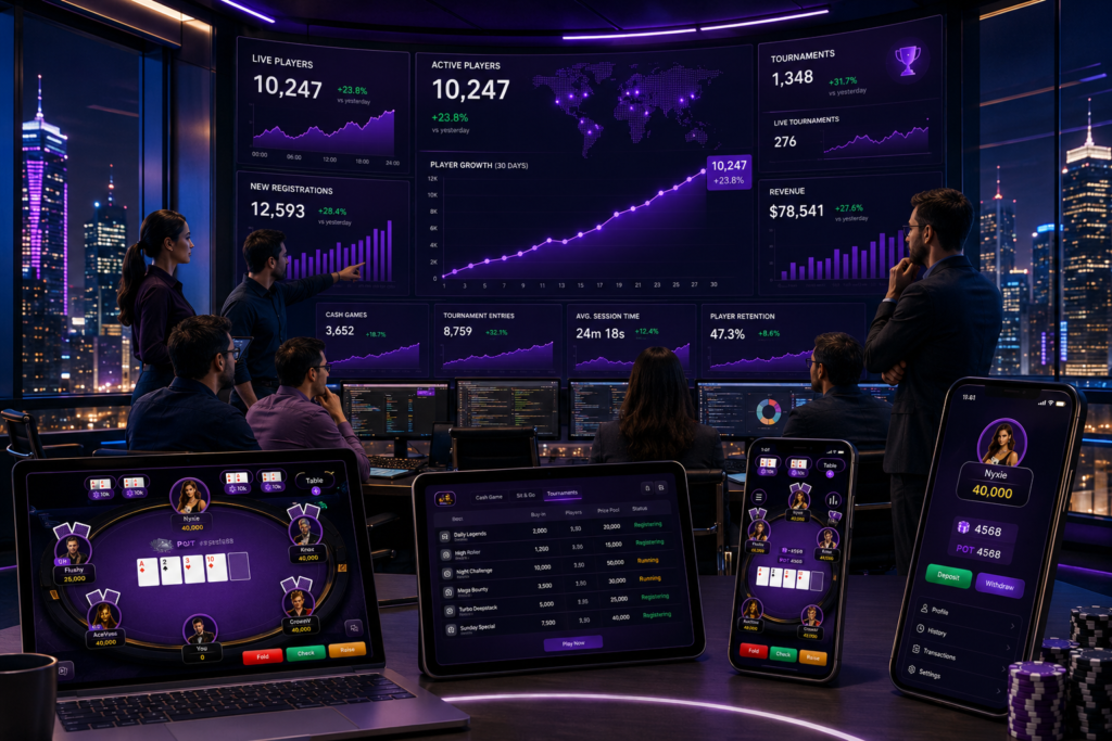 poker game development company