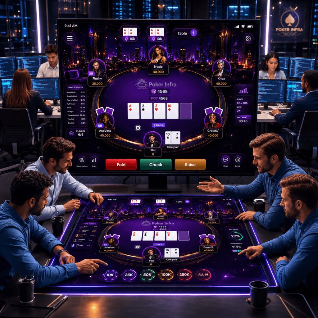 poker game development company